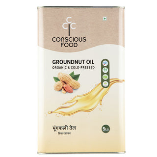 Groundnut Oil Cold Pressed 5ltr Organic