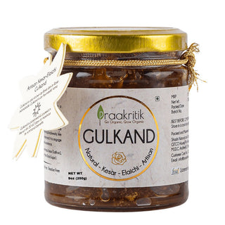 Praakritik Natural Kesar Elaichi Artisan Gulkand 250 G