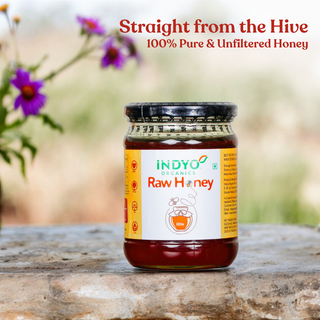 Indyo Organic Raw Honey 500g