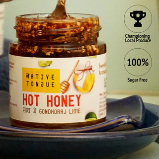 Native Tongue Hot Honey with Gondhoraj Lime 200g