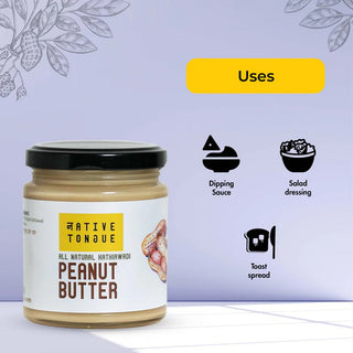 Native Tongue Kathiawadi Peanut Butter 200g