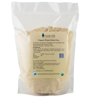 Praakritik Organic Khapli Wheat Atta 1 KG