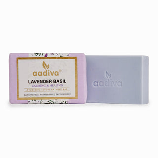 Aadiva Lavender Basil Soap  100 gms