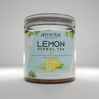 Amrita Naturals Lemon Tea With Stevia 200G