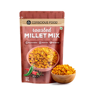 Roasted millet mix