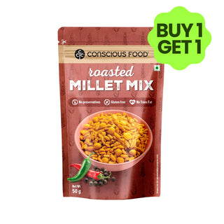 Roasted millet mix