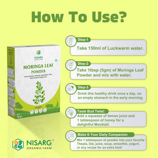 Nisarg Moringa Leaf Powder 100g