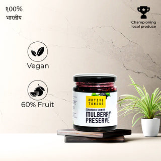 Native Tongue Mulberry Preserve 200g