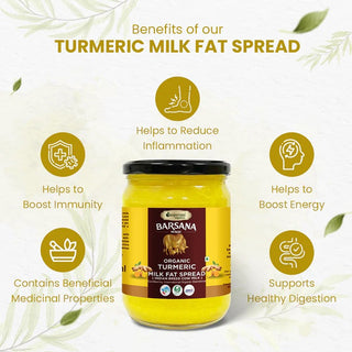 Sanjeevani Organic Organic Turmeric Milk Fat Spread 500ml