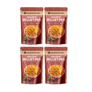 Roasted millet mix