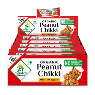 24 Mantra Organic Peanut Chikki