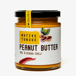 Native Tongue Peanut Butter with Byadgi Chilli 200g