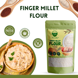 Organic Finger Millet Flour (ragi), Better Than Wheat Flour 950g