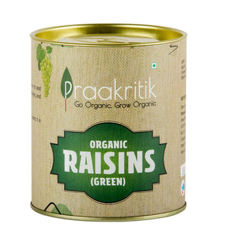 Praakritik Organic Green Raisins 200 G