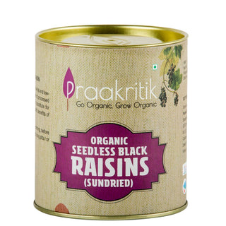 Praakritik Organic Black Raisins 200 G