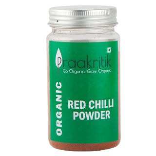 Praakritik Organic Red Chilli Powder 100 G