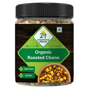 24 Mantra Roasted Chana Plain 185g