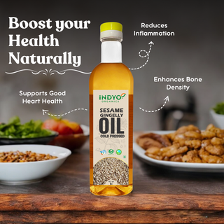 Indyo Organic Sesame (Ginggely)Oil 1 Ltr.