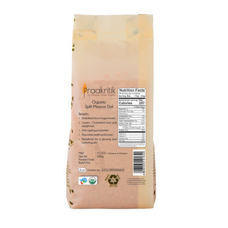 Praakritik Organics Split Masoor Dal 500 G