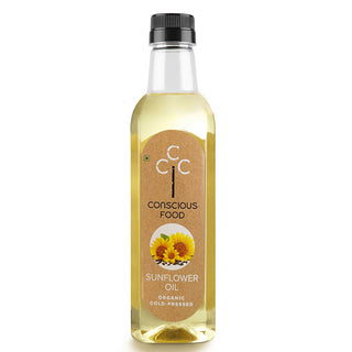 Sunflower Oil Cold Pressed 1ltr Organic