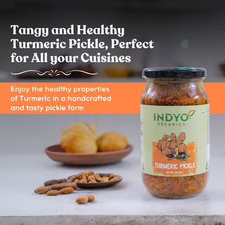 Indyo Organic Turmeric Pickle 400g