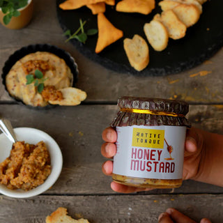 Native Tongue Whole-Grain Honey Mustard 210g