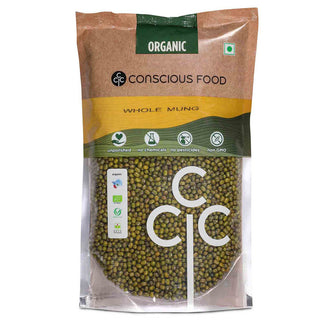 Split Moong Bean / Green Moong Dal 500g Organic