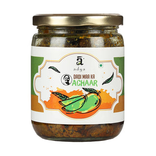 Adya Organics Dadi Ma ka Aam ka Achaar 400g