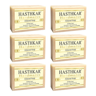 Hasthkar Handmades Glycerine Natural Almond Soap 125Gm