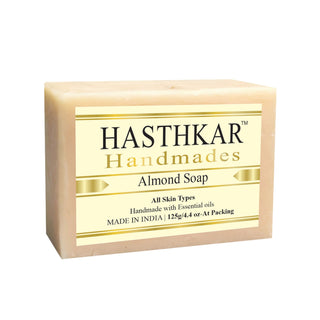 Hasthkar Handmades Glycerine Natural Almond Soap 125Gm