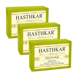 Hasthkar Handmades Glycerine Natural Aloevera Soap 125Gm