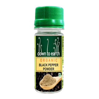 Down to Earth Black Pepper Powder 20g