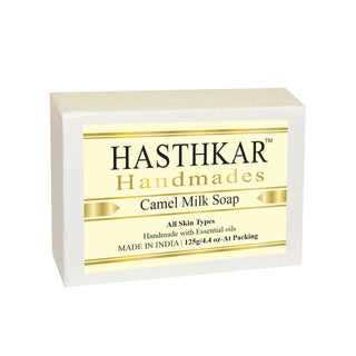 Hasthkar Handmades Glycerine Natural Camel milk Soap 125Gm