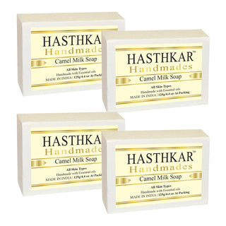 Hasthkar Handmades Glycerine Natural Camel milk Soap 125Gm