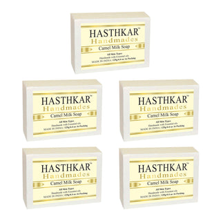 Hasthkar Handmades Glycerine Natural Camel milk Soap 125Gm