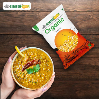 SIMFED Organic  Chana Dal 500g / 1kg