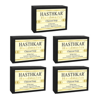 Hasthkar Handmades Glycerine Natural Charcoal Soap 100Gm