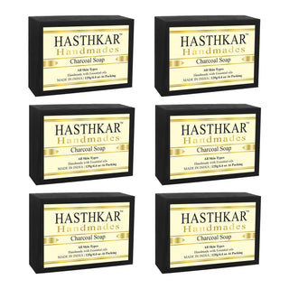 Hasthkar Handmades Glycerine Natural Charcoal Soap 125Gm