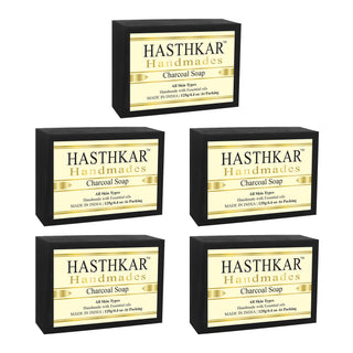 Hasthkar Handmades Glycerine Natural Charcoal Soap 125Gm