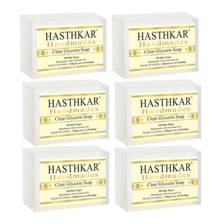 Hasthkar Handmades Glycerine Natural Clear glycerin Soap 125Gm