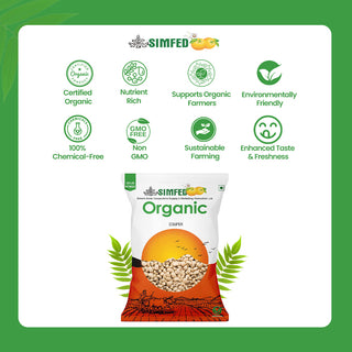 SIMFED Organic  Cowpea (Lobia) 500g / 1kg