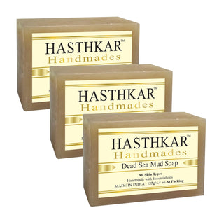 Hasthkar Handmades Glycerine Natural Dead sea mud Soap 125Gm