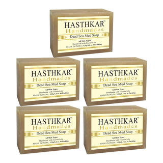 Hasthkar Handmades Glycerine Natural Dead sea mud Soap 125Gm