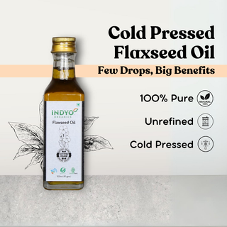 Indyo Organic Flaxseed Oil 100ml