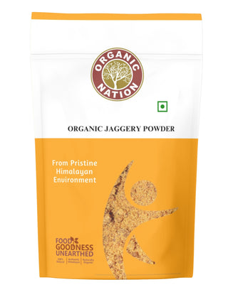 Organic Nation Organic Jaggery Powder (Shekkar) 500g