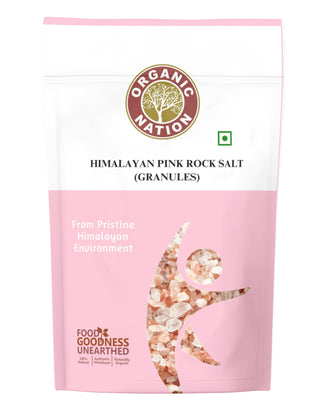 Organic Nation Himalayan Rock Salt Granules 500g