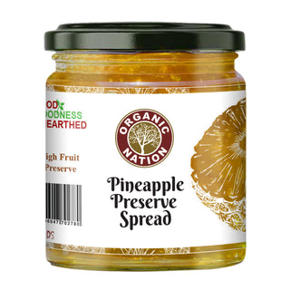 Organic Nation Pineapple Conserve 325g