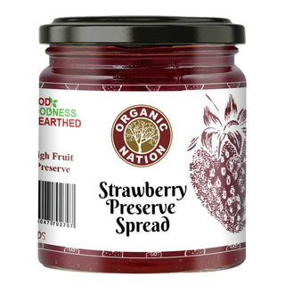 Organic Nation Strawberry Conserve 325g