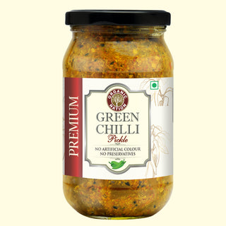 Organic Nation Green Chilli Pickle 250g