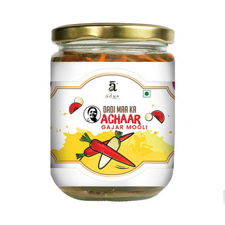 Adya Organics Dadi Ma ka Gajar Muli Ka Achaar 400g